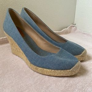 J Crew Espadrille Ladies Wedges 9.5